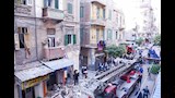 انهيار عقار في الإسكندرية (10)