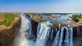 شلالات فيكتوريا، زامبيا وزيمبابوي