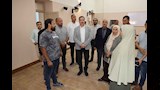 محافظ المنوفية يتفقد التجهيزات النهائية للمدرسة ال