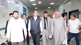 نائب وزير الصحة يتفقد مستشفى الضبعة للاطمئنان على 