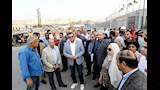 وزير الإسكان يتفقد مشروع حدائق تلال الفسطاط بالقاه