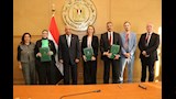 توقيع اتفاقية مبادلة الديون بين مصر وألمانيا لتمويل مشروعين لخطوط ربط محطتين لطاقة الرياح (5)