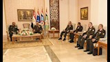 وزير الدفاع ورئيس الأركان يلتقيان قادة الوفود العسكرية (9)