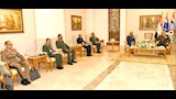 وزير الدفاع ورئيس الأركان يلتقيان قادة الوفود العسكرية (11)