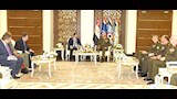 وزير الدفاع ورئيس الأركان يلتقيان قادة الوفود العسكرية (8)