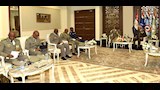 وزير الدفاع ورئيس الأركان يلتقيان قادة الوفود العسكرية (14)