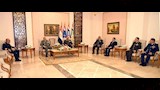 وزير الدفاع ورئيس الأركان يلتقيان قادة الوفود العسكرية (21)
