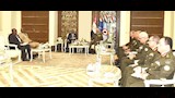 وزير الدفاع ورئيس الأركان يلتقيان قادة الوفود العسكرية (6)