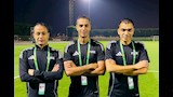 طاقم تحكيم مصري لمباراة السعودية وفلسطين