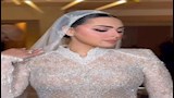 فريدة محمد هنيدي بفستان الزفاف