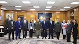 رئيس جامعة المنيا يستقبل وفد ضمان جودة التعليم لتق