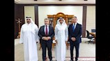 رئيس الأعلى للإعلام يلتقي رئيس المؤسسة القطرية للإعلام (2)