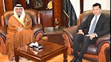 وزير الرياضة والسفير الإماراتي