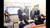وزير التربية والتعليم يتابع سير العملية التعليمية