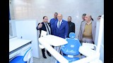 رئيس جامعة سوهاج يتفقد مستشفى طب الأسنان