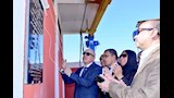 محافظ الأقصر يفتتح محطة للصرف الصحي