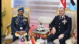 لقاءات ثنائية لقادة الأفرع الرئيسية بالقوات المسلحة (2)