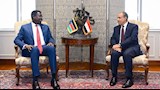 وزير الخارجية المصري ونظيره الجنوب سوداني