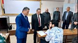 رئيس جامعة بنها يتفقد امتحانات الفصل الدراسي الأول