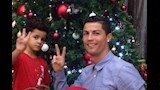 رونالدو وجورجينا في الكريسماس