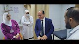 وكيل وزارة الصحة بالدقهلية خلال تفقده مستشفى تمي الامديد (4)