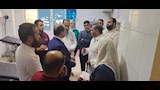 وكيل وزارة الصحة بالدقهلية خلال تفقده مستشفى تمي الامديد (3)