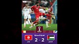 خلال مباراة فلسطين وتونس (3)