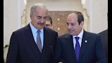 الرئيس السيسي يستقبل خليفة حفتر