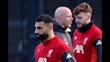 محمد صلاح في تدريبات ليفربول قبل مواجهة الإنتر  