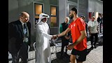 وزير الرياضة القطري يزور منتخب مصر (11)