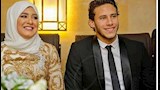 رمضان صبحي وزوجته