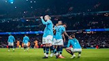 خلال مباراة مانشستر سيتي وريال مدريد 