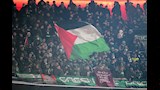 جماهير سيلتك ترفع علم فلسطين في ألمانيا بدوري أبطال أوروبا