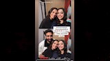 كارمن سليمان مع الممثلة الشابة ياسمينا العبد