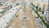 أعمال تنفيذ المرحلة الأولى لمترو أبو قير (5)