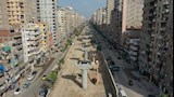أعمال تنفيذ المرحلة الأولى لمترو أبو قير (3)