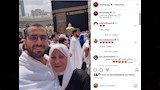 محمد الشرنوبي يؤدي مناسك العمرة