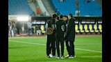 وصول لاعبي الزمالك أرض ملعب المباراة (1)