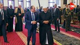 الرئيس السيسي يؤدي صلاة الجمعة بمسجد المشير طنطاوي