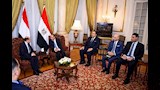 وزير الخارجية والهجرة يستقبل نظيره اليمني