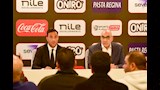 ميدو وهشام نصر من مؤتمر الزمالك 