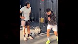 زيزو يواصل تدريباته في الجيم استعداداً للمرحلة المقبلة 
