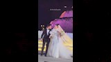 ليلى زاهر وهشام جمال في حفل زفافهما (3)