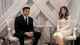هشام جمال في حفل زفافه على ليلى زاهر