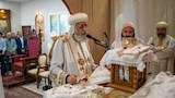 البابا تواضروس يصلي قداس أحد توما في كنيسة بولندية وسط أجواء من الفرح (4)