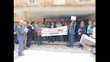 وقفات احتجاجية للمحامين بمحاكم كفر الشيخ