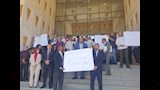 وقفة احتجاجية للمحامين
