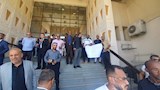 وقفة احتجاجية للمحامين