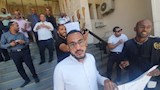 وقفة احتجاجية للمحامين