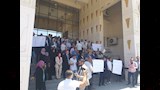 وقفة احتجاجية للمحامين